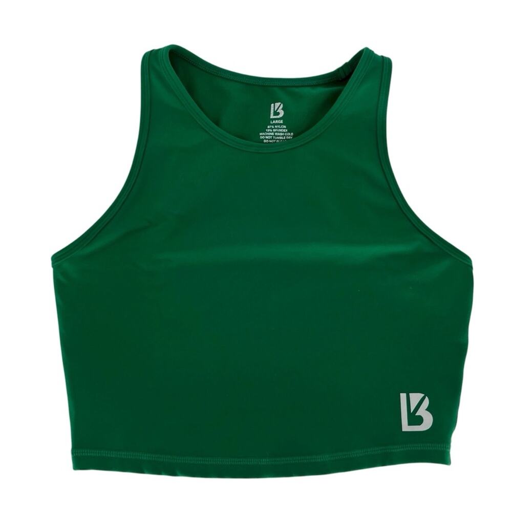 BuffBunny Green Cropped Athletic Tank